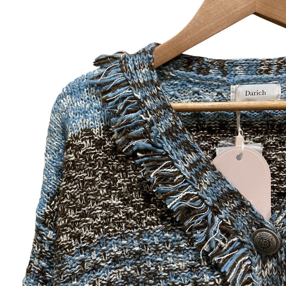 Other Other Darich Tweed Border Knit Cardigan Textile Tops 112531036 DUTY FREE for USA Size ONE SIZE - 2 Thumbnail