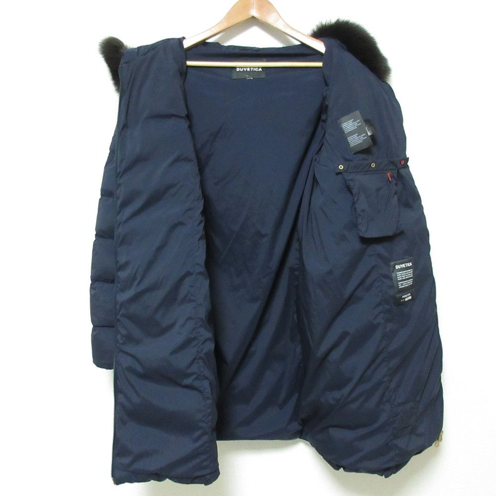 Other Other DUVETICA DEIRBHILE Fox Fur Down Coat Fur Outerwear DUTY FREE for USA Size ONE SIZE - 3 Thumbnail