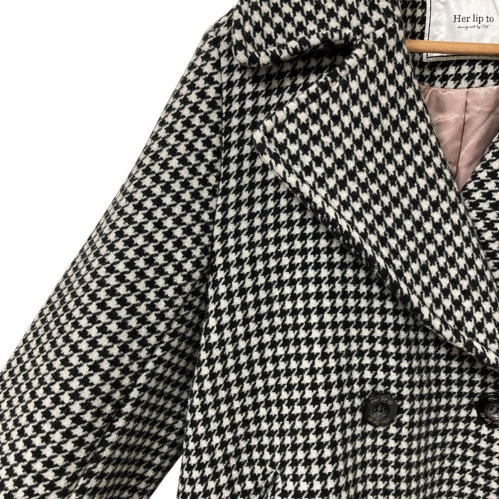 Other Other Her lip to Proust Wool-Blend Melton Coat Textile Outerwear DUTY FREE for USA Size ONE SIZE - 5 Thumbnail
