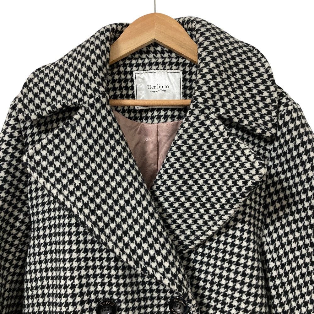 Other Other Her lip to Proust Wool-Blend Melton Coat Textile Outerwear DUTY FREE for USA Size ONE SIZE - 4 Thumbnail