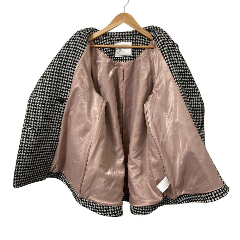 Other Other Her lip to Proust Wool-Blend Melton Coat Textile Outerwear DUTY FREE for USA Size ONE SIZE - 3 Thumbnail