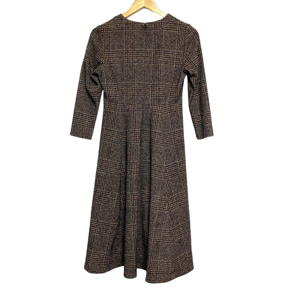 Other Other ANAYI Flocky Check Jersey Dress Textile Dresses DUTY FREE for USA Size ONE SIZE - 2 Thumbnail