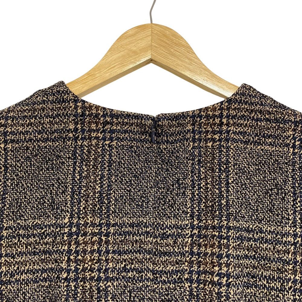 Other Other ANAYI Flocky Check Jersey Dress Textile Dresses DUTY FREE for USA Size ONE SIZE - 3 Thumbnail