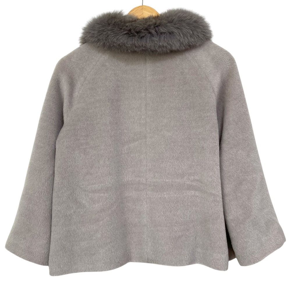 Other Other ANAYI Fox Fur Alpaca Short Coat Fur Outerwear DUTY FREE for USA Size ONE SIZE - 2 Thumbnail