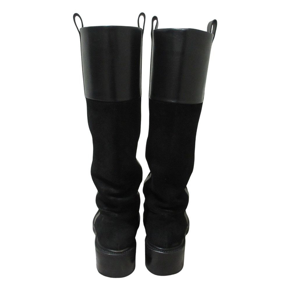 Other Other Sartore Suede Long Boots Leather Shoes DUTY FREE for USA Size ONE SIZE - 3 Thumbnail