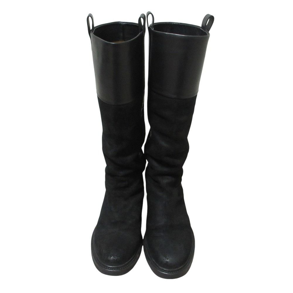 Other Other Sartore Suede Long Boots Leather Shoes DUTY FREE for USA Size ONE SIZE - 5 Thumbnail