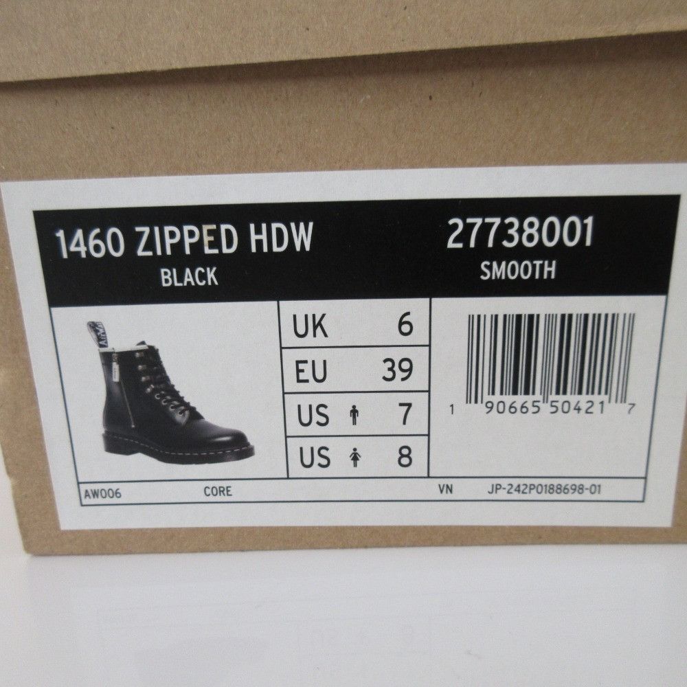 Other Other Dr. Martens 1460 ZIPPED HDW Short Boots Leather Shoes DUTY FREE for USA Size ONE SIZE - 11 Thumbnail