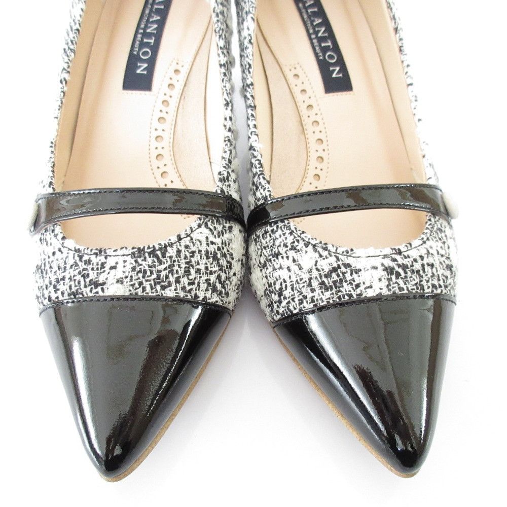 Other Other TALANTON by DIANA Tweed Enamel Pumps Textile Shoes DUTY FREE for USA Size ONE SIZE - 3 Thumbnail