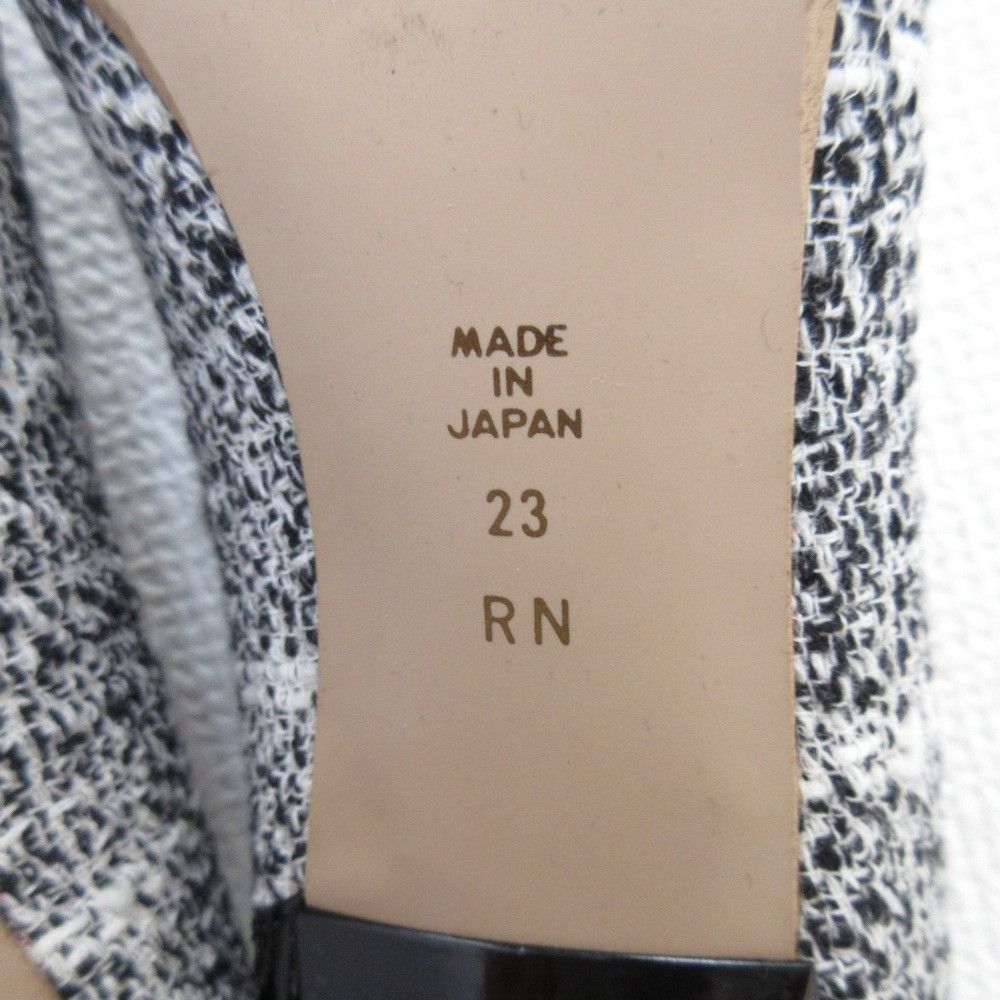 Other Other TALANTON by DIANA Tweed Enamel Pumps Textile Shoes DUTY FREE for USA Size ONE SIZE - 8 Thumbnail