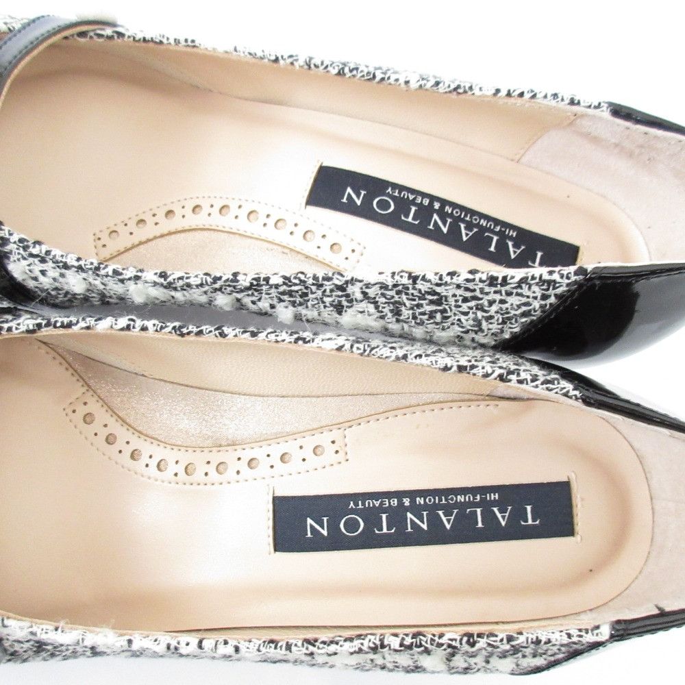 Other Other TALANTON by DIANA Tweed Enamel Pumps Textile Shoes DUTY FREE for USA Size ONE SIZE - 6 Thumbnail