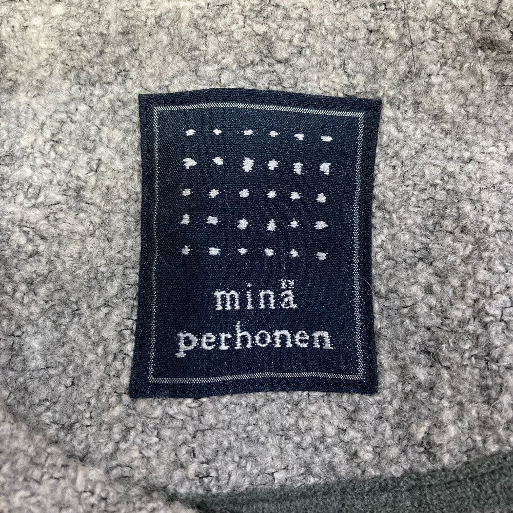 mina perhonen Mina Perhonen mina perhonen puudle No Collar Jacket Textile Outerwear xa2318 DUTY FREE for USA Size ONE SIZE - 5 Thumbnail