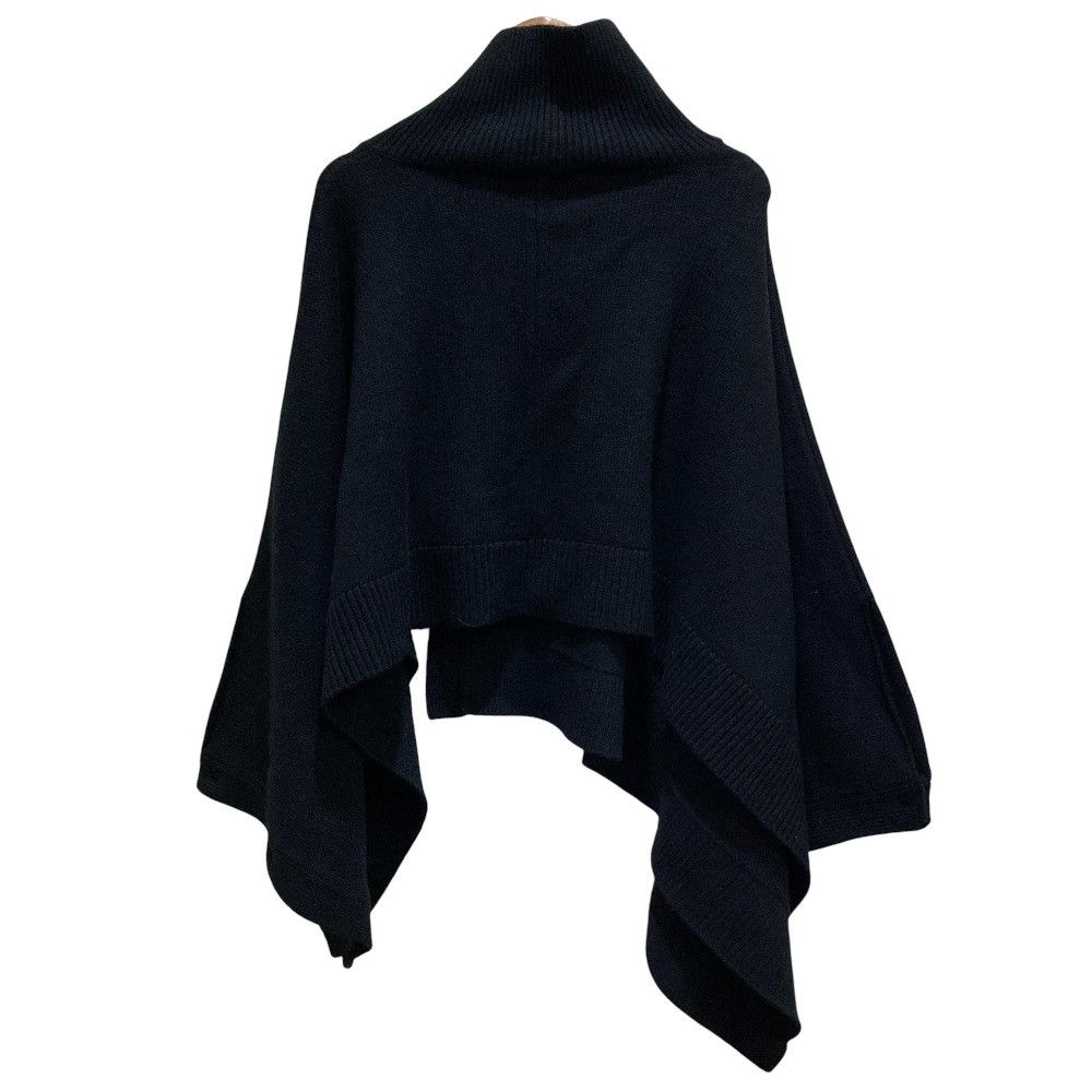 Other Other ENFOLD High Neck Wool Knit Cape Textile Tops DUTY FREE for USA Size ONE SIZE - 4 Thumbnail
