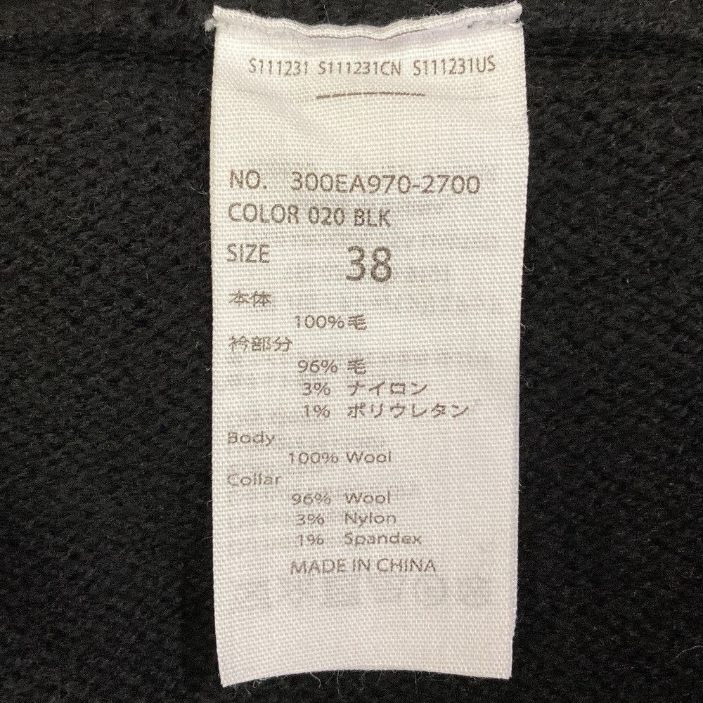 Other Other ENFOLD High Neck Wool Knit Cape Textile Tops DUTY FREE for USA Size ONE SIZE - 6 Thumbnail