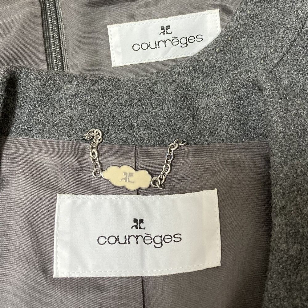 Other Other Courreges Wool Dress Jacket Ensemble Textile Suits DUTY FREE for USA Size ONE SIZE - 11 Thumbnail
