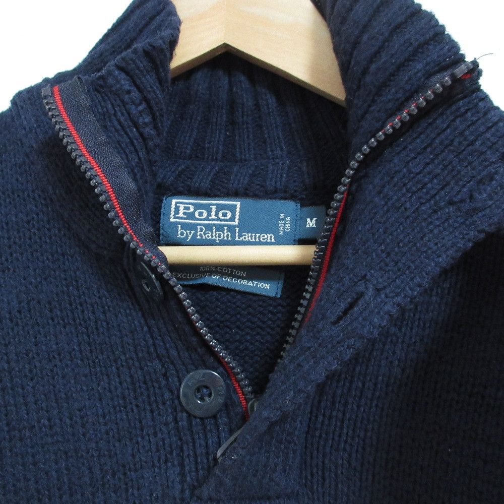 Ralph Lauren Ralph Lauren Polo by Ralph Lauren Flag Knit Turtleneck Sweater Textile Tops DUTY FREE for USA Size ONE SIZE - 4 Thumbnail