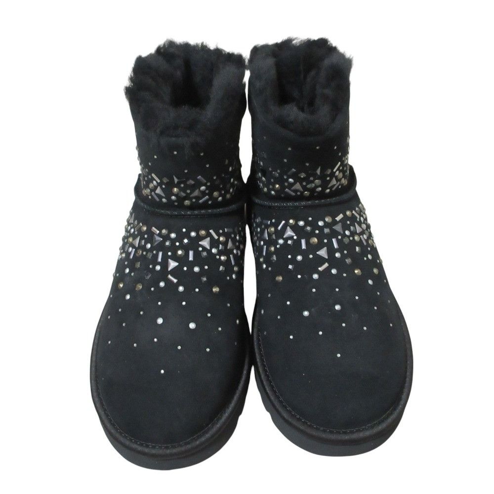 Ugg UGG UGG CLASSIC GALAXY BLING MINI Sheepskin Short Boots Fur Shoes DUTY FREE for USA Size ONE SIZE - 5 Thumbnail