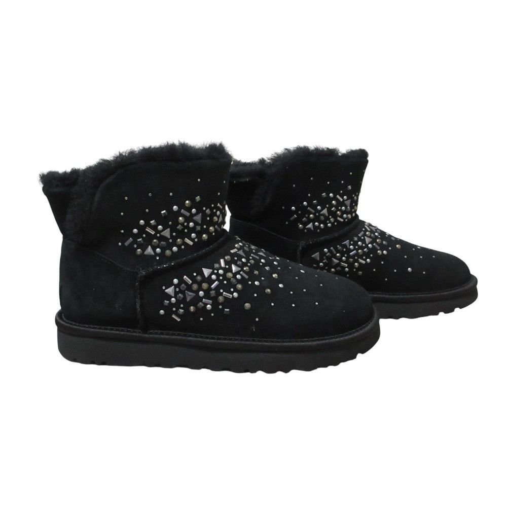 Ugg UGG UGG CLASSIC GALAXY BLING MINI Sheepskin Short Boots Fur Shoes DUTY FREE for USA Size ONE SIZE - 2 Thumbnail