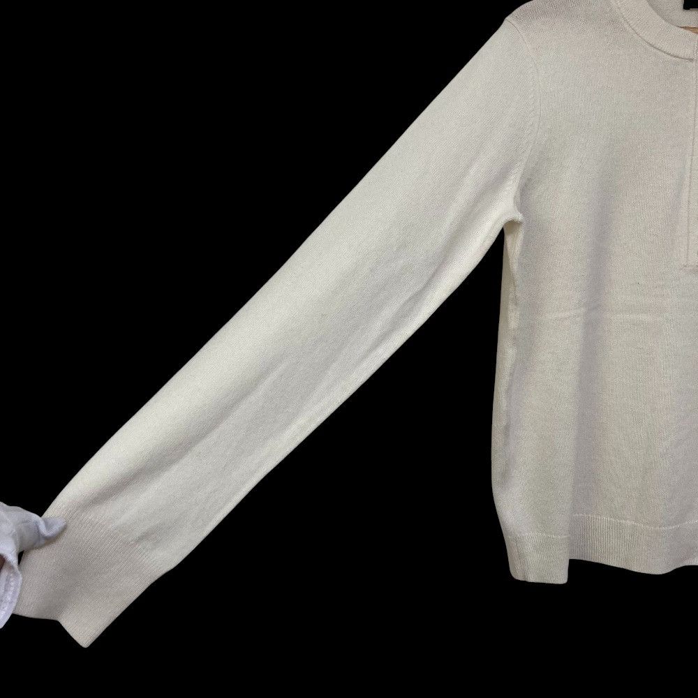 Theory Theory Theory CASHMERE BTN PLKT HENLEY Cashmere Knitwear Textile Tops DUTY FREE for USA Size ONE SIZE - 4 Thumbnail