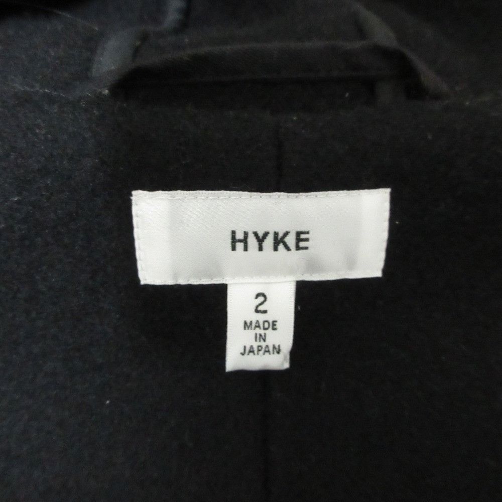 Other Other HYKE Wool Duffle Coat Textile Outerwear 162-17031 DUTY FREE for USA Size ONE SIZE - 3 Thumbnail