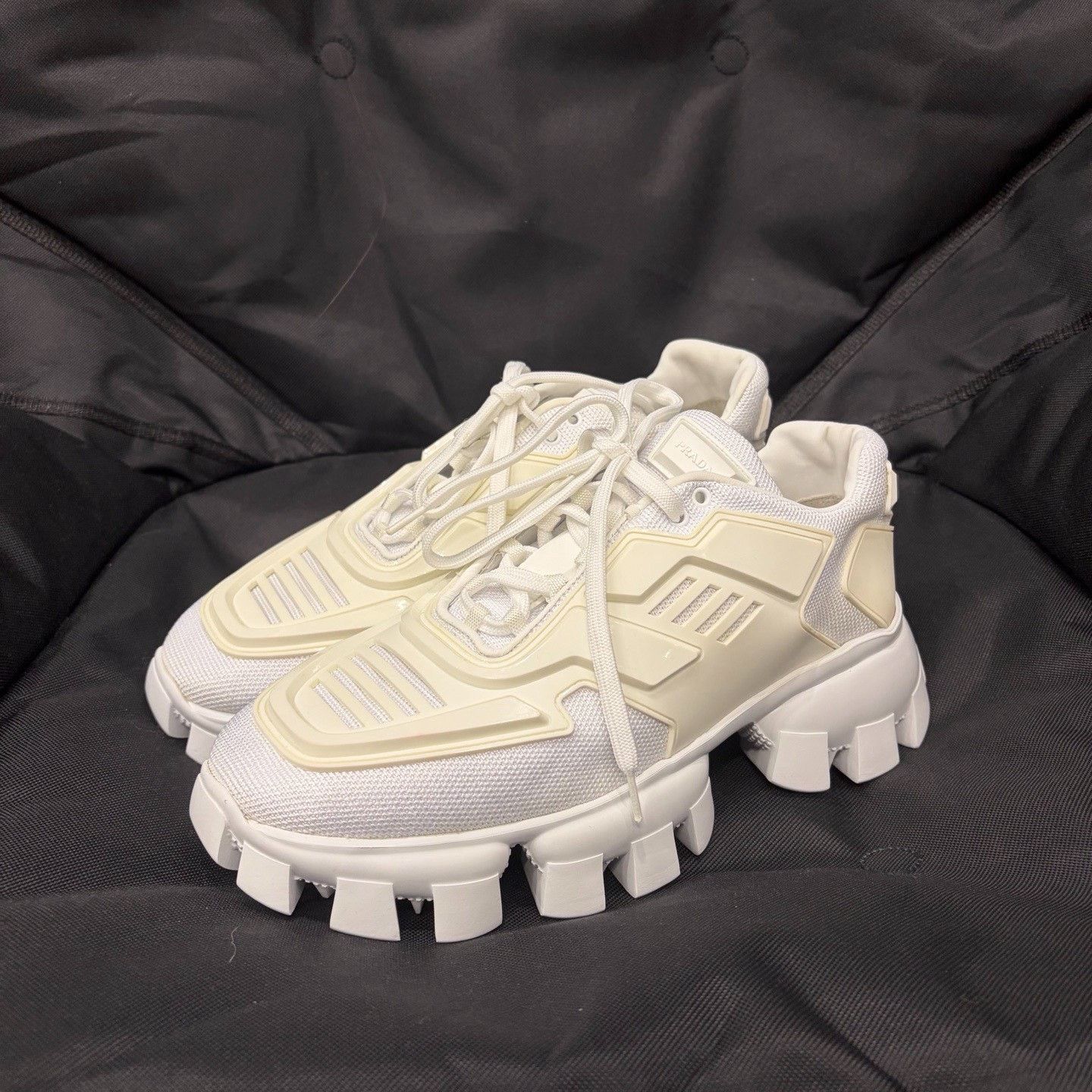 Prada Prada Cloudbust Thunder White Sneakers Size US 8.5 / IT 38.5 - 8 Thumbnail