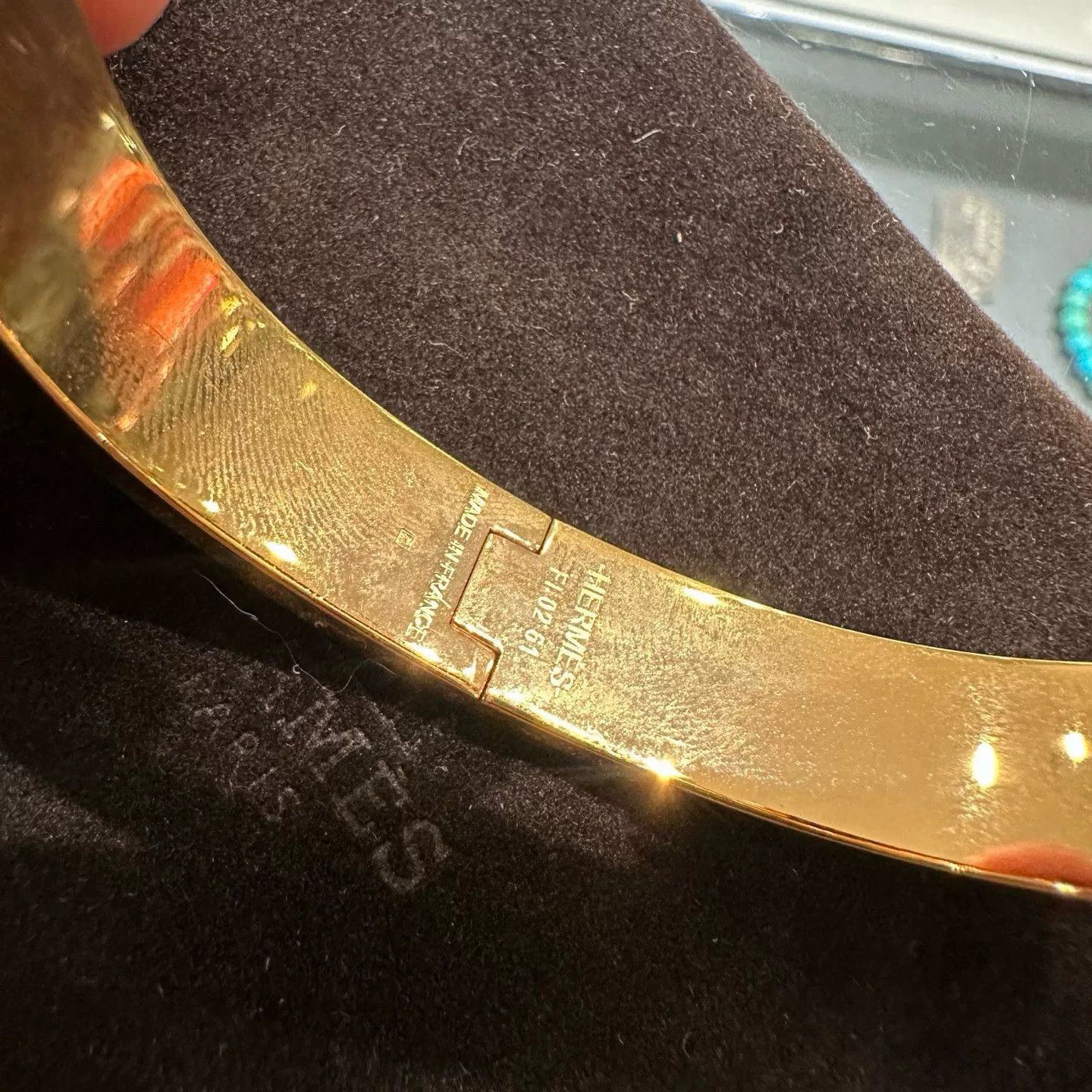 Hermes HERMES Clic H Enamel Bracelet Women's Size ONE SIZE - 3 Thumbnail