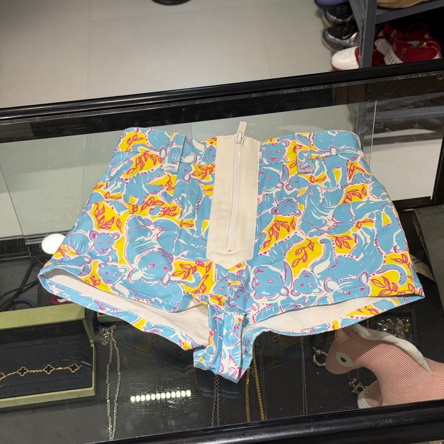 Miu Miu Miumiu 2018 Cat Shorts Size 40" / US 18 - 4 Thumbnail