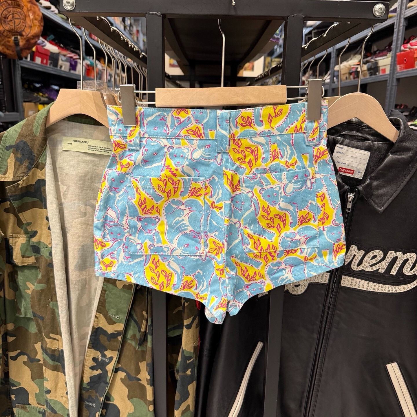 Miu Miu Miumiu 2018 Cat Shorts Size 40" / US 18 - 2 Thumbnail