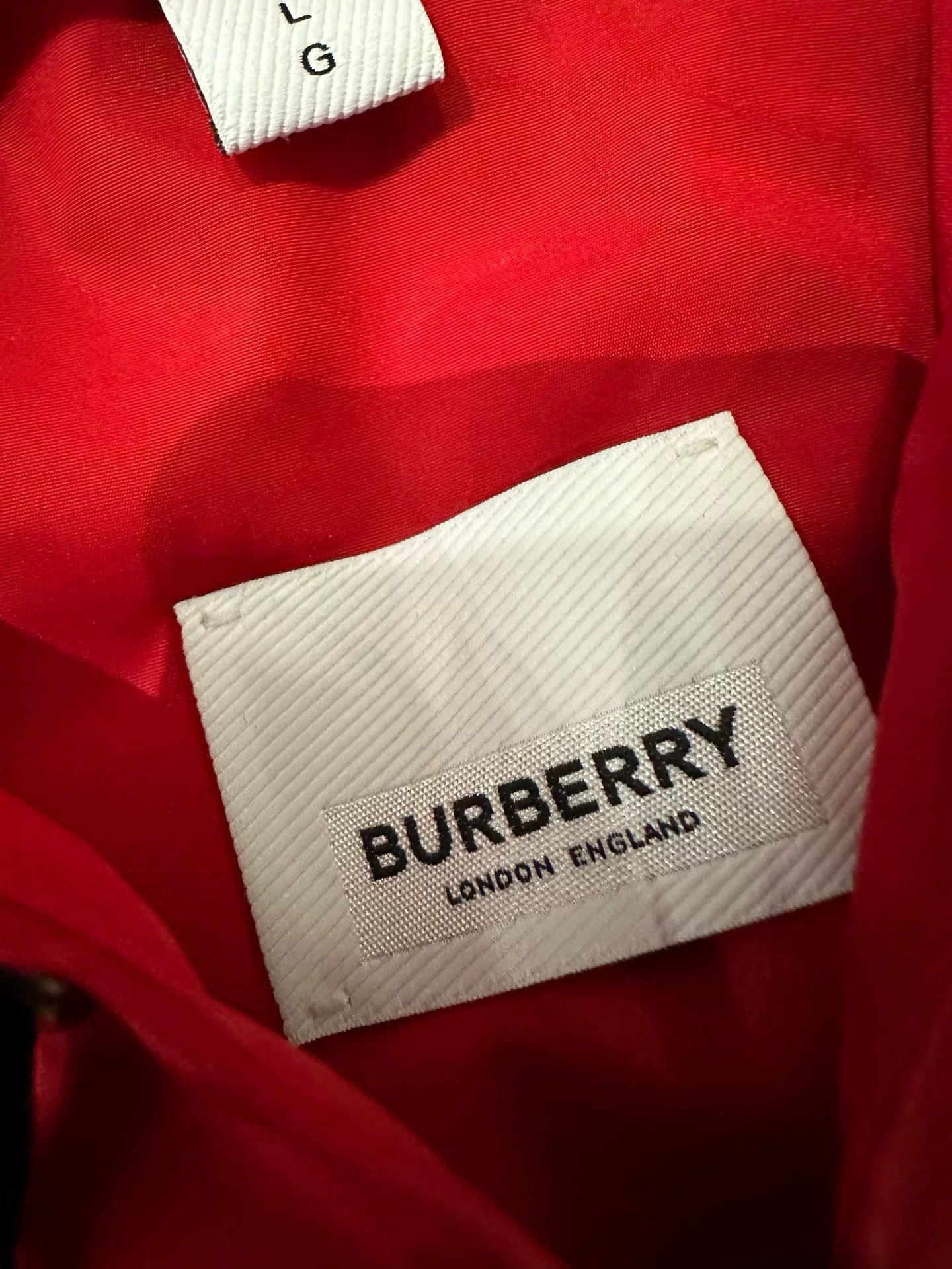 Burberry Burberry Red Sun Protection Jacket Size US L / EU 52-54 / 3 - 7 Thumbnail