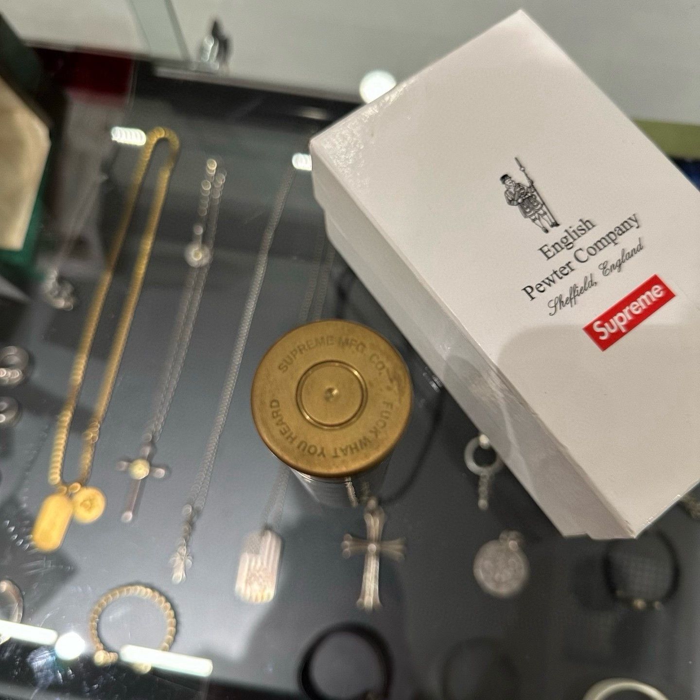 Supreme Supreme 18SS Bullet Shell Flask Size ONE SIZE - 3 Thumbnail