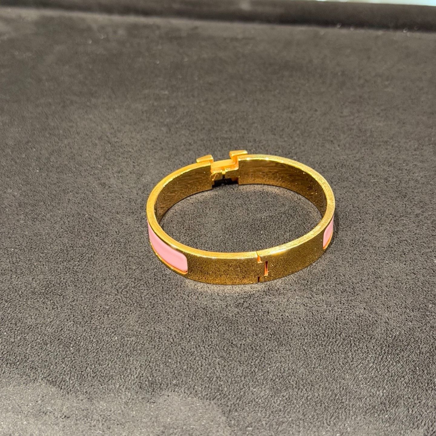 Hermes HERMES Clic H Enamel Bracelet Size ONE SIZE - 2 Thumbnail