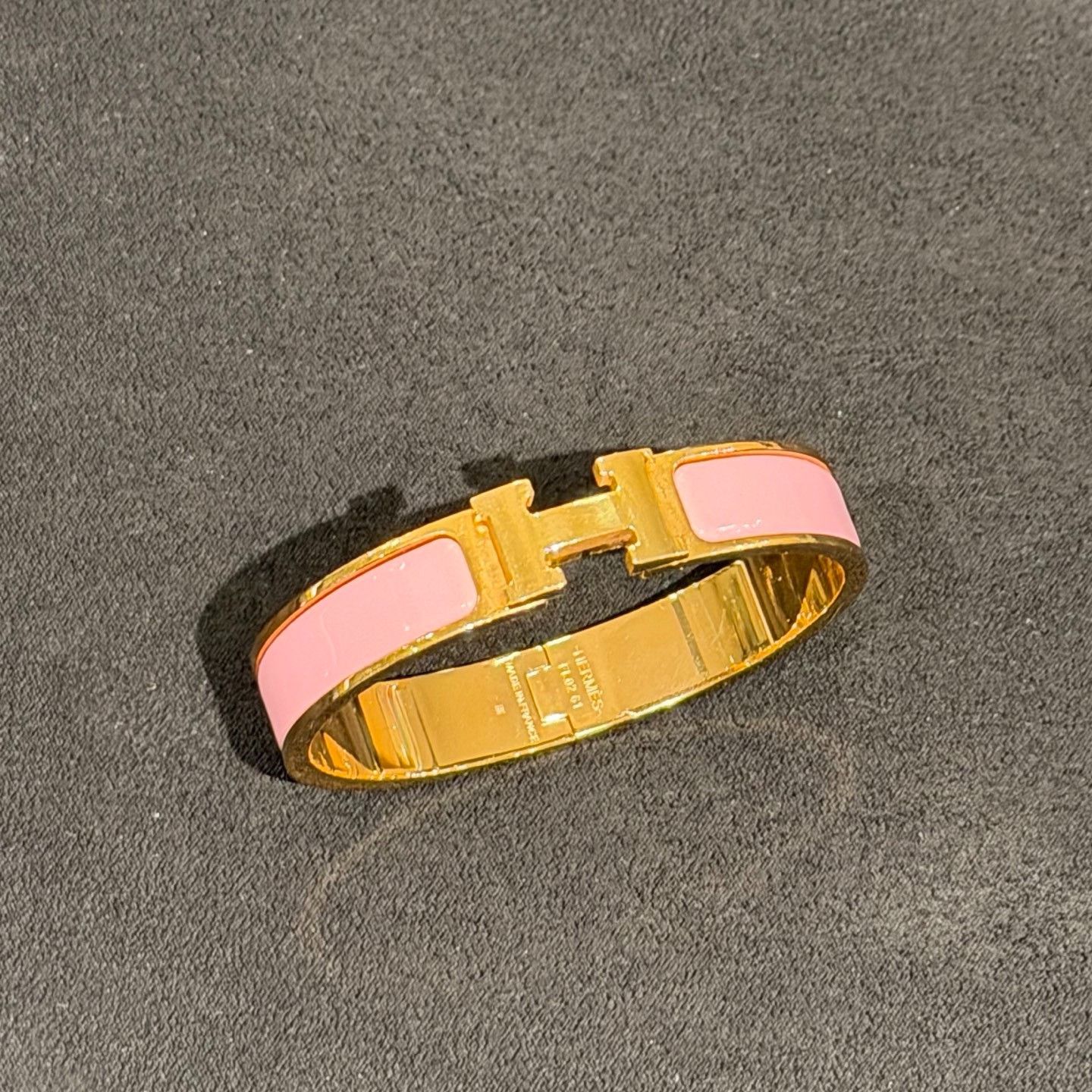 Hermes HERMES Clic H Enamel Bracelet Size ONE SIZE - 5 Thumbnail
