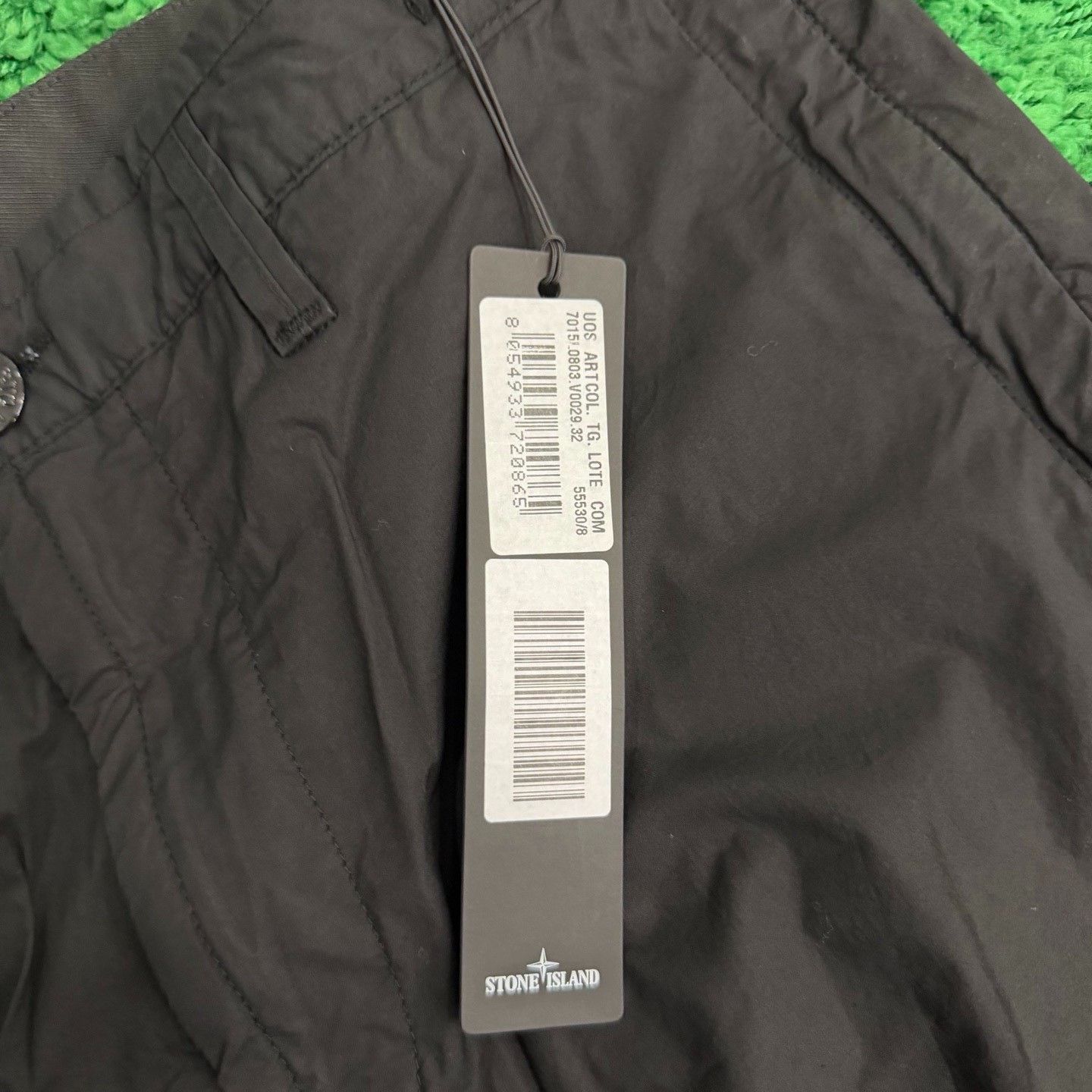 Stone Island Logo Multi-Pocket Shorts