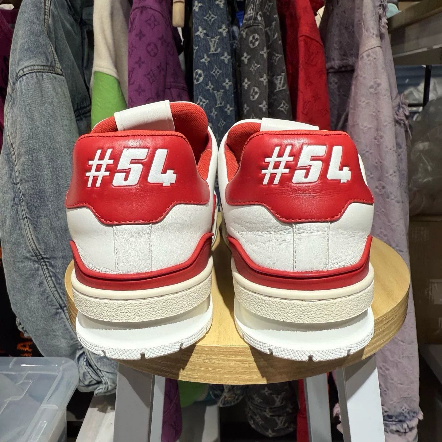 Louis Vuitton Louis Vuitton LV Trainer Red White Size US 10 / EU 43 - 5 Thumbnail