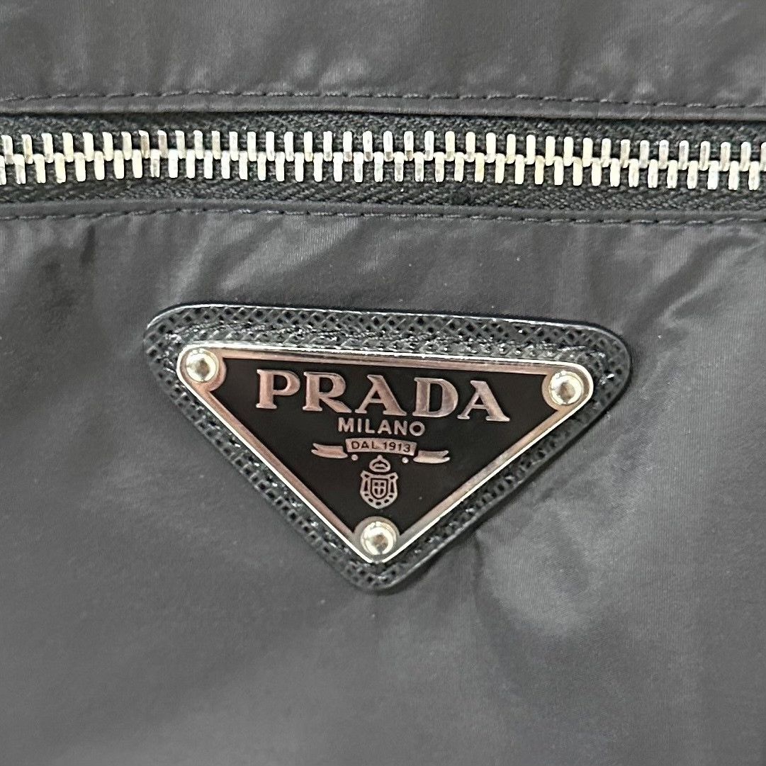 Prada Prada Men's Black Nylon Jacket Size US M / EU 48-50 / 2 - 4 Thumbnail
