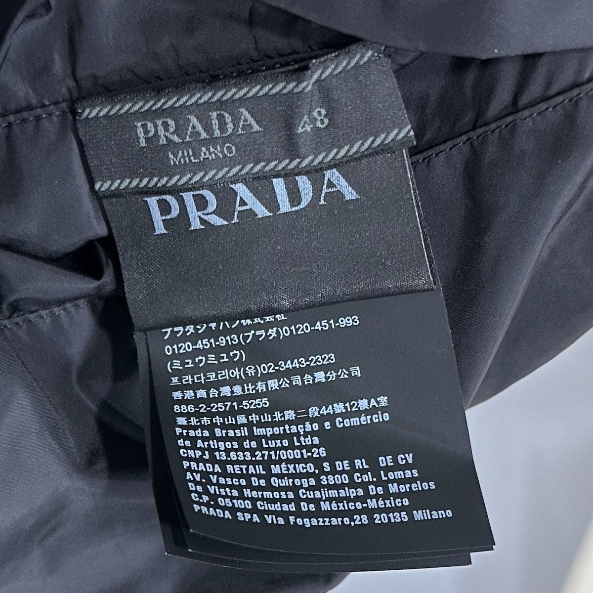 Prada Prada Men's Black Nylon Jacket Size US M / EU 48-50 / 2 - 8 Thumbnail