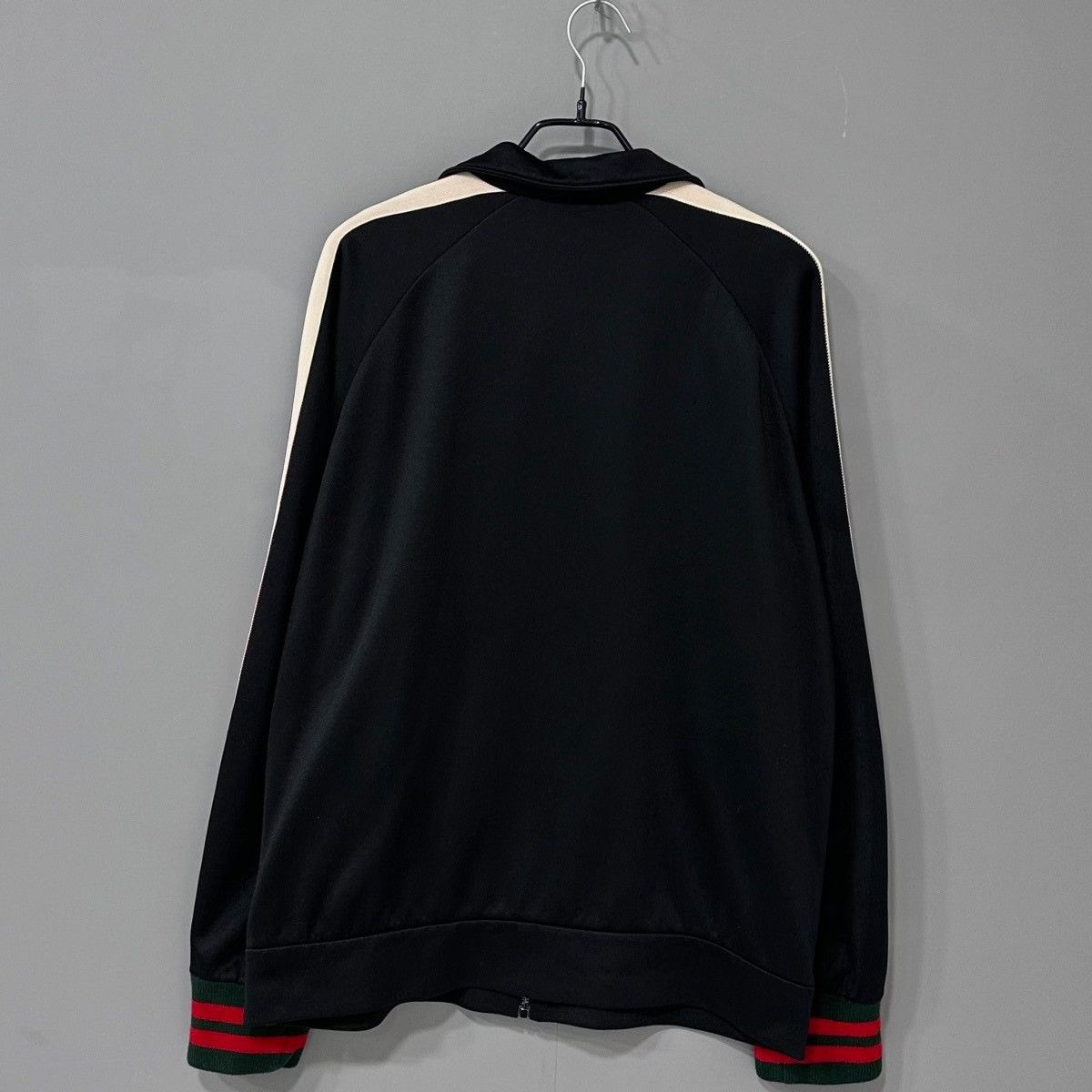 Gucci Gucci Black Jacket Red Blue Stripes Zip Size US XL / EU 56 / 4 - 3 Thumbnail