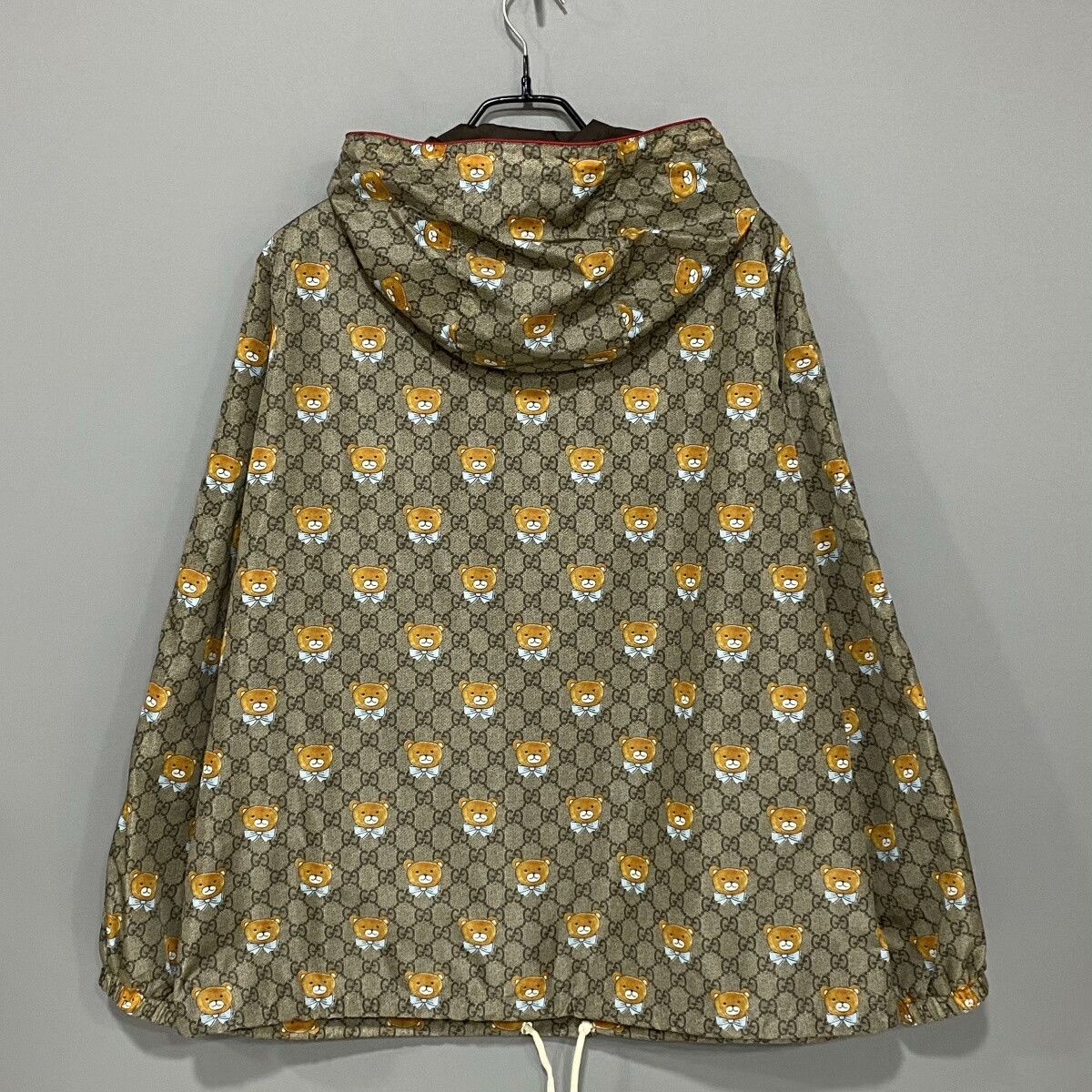 Gucci Gucci GG Bear Print Hooded Trench Coat Size US XS / EU 42 / 0 - 3 Thumbnail