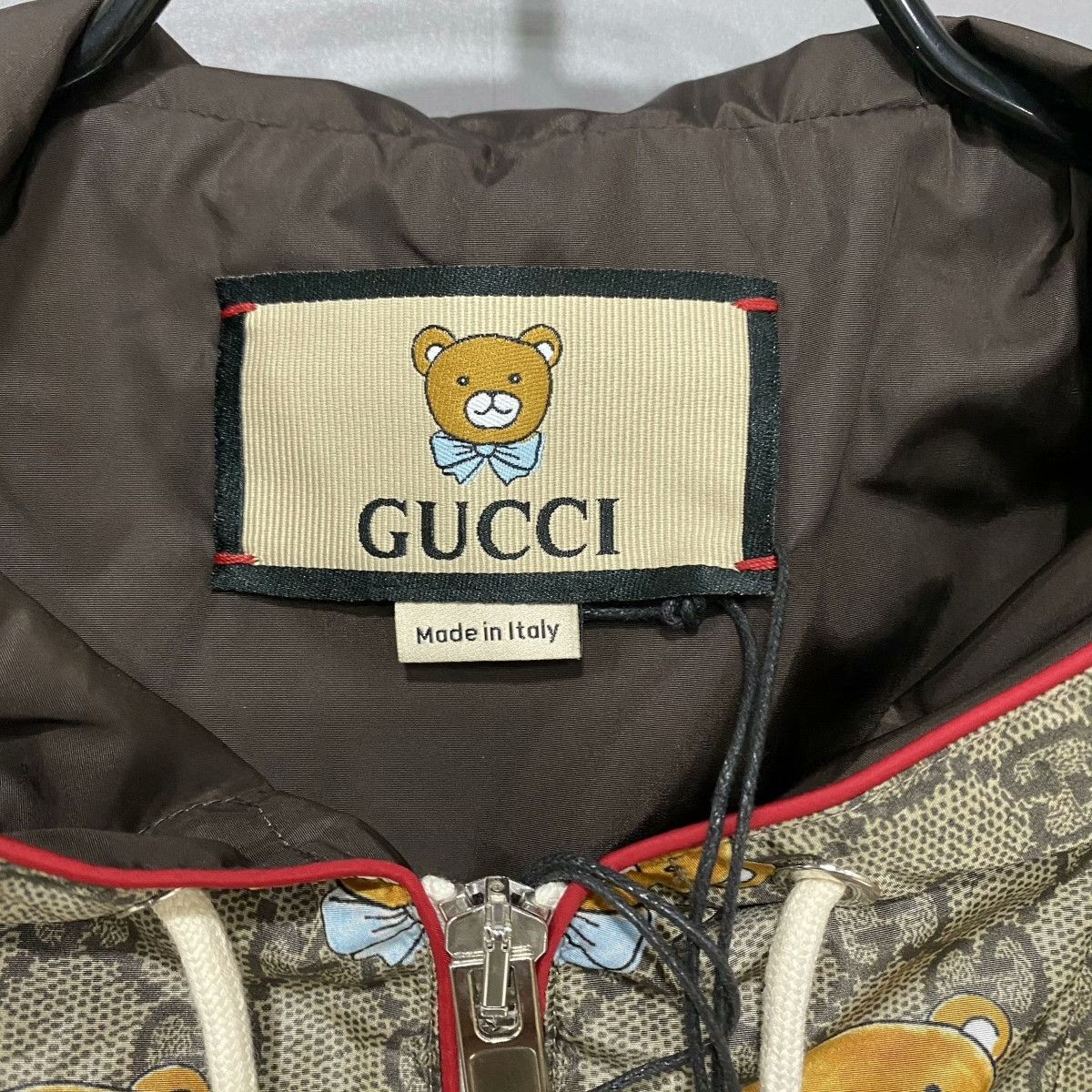 Gucci Gucci GG Bear Print Hooded Trench Coat Size US XS / EU 42 / 0 - 4 Thumbnail