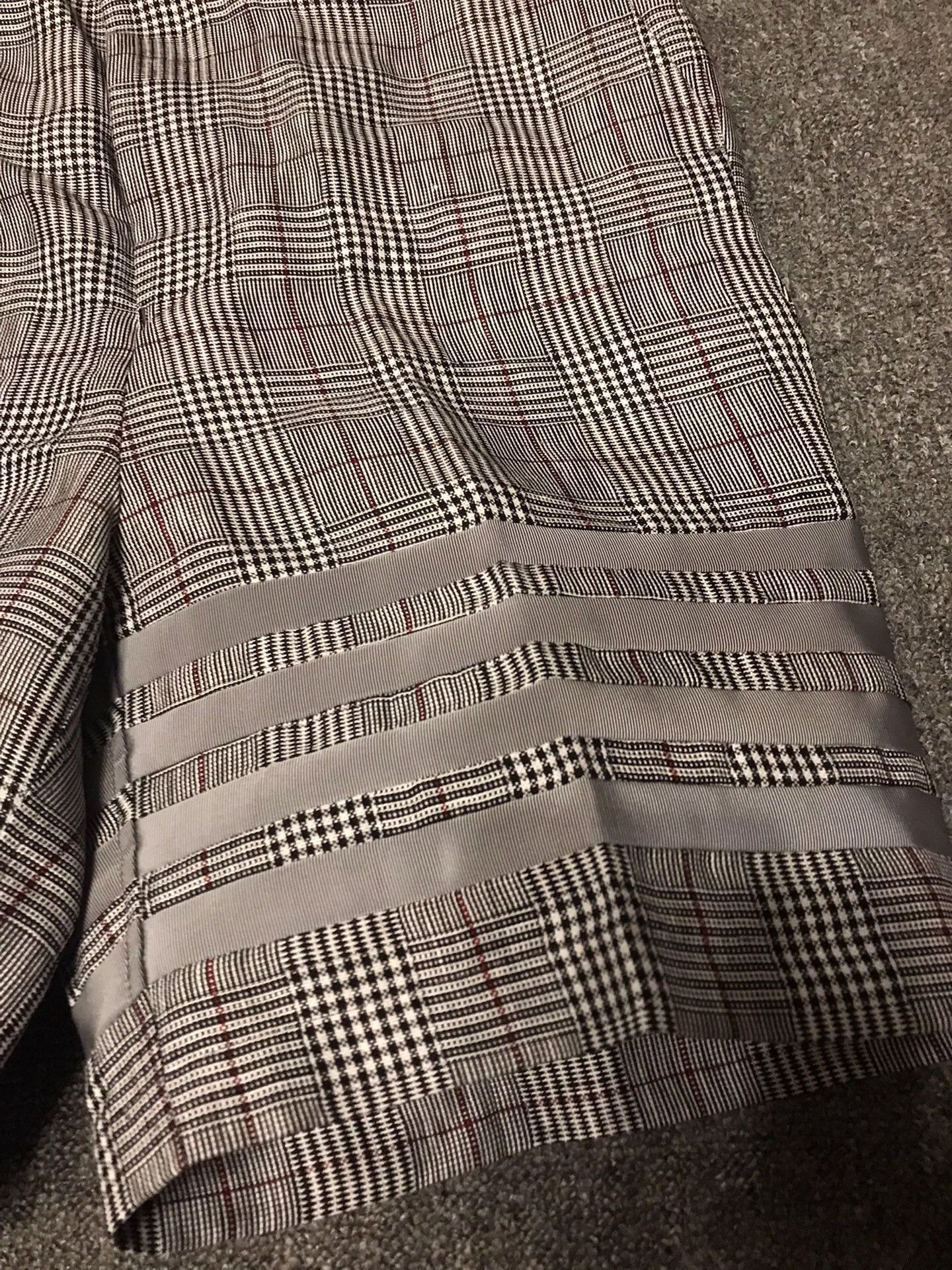 Thom Browne Thom Browne Gray Check Linen Shorts Size US 26 / EU 42 - 5 Thumbnail