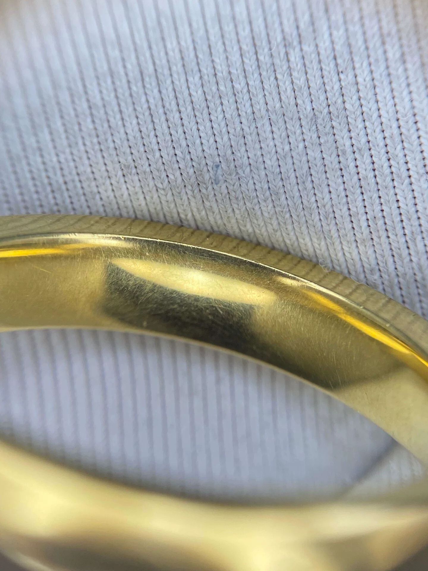 Tiffany & Co. Tiffany 1837 Gold Plain Ring Size ONE SIZE - 9 Thumbnail