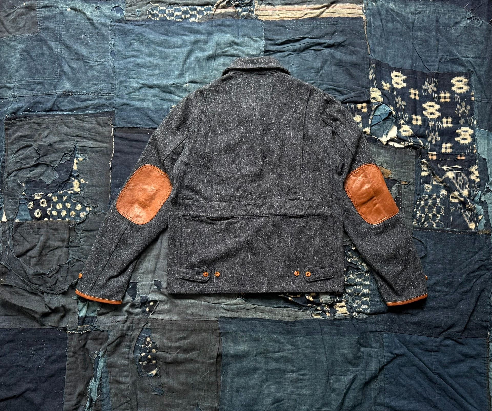 VISVIM 14AW Patchwork Leather Jacket
