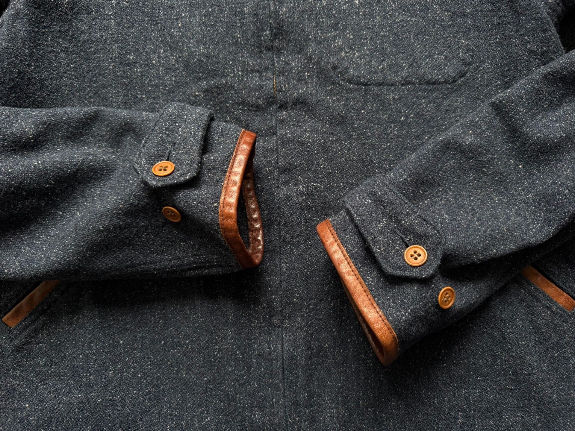 VISVIM 14AW Patchwork Leather Jacket