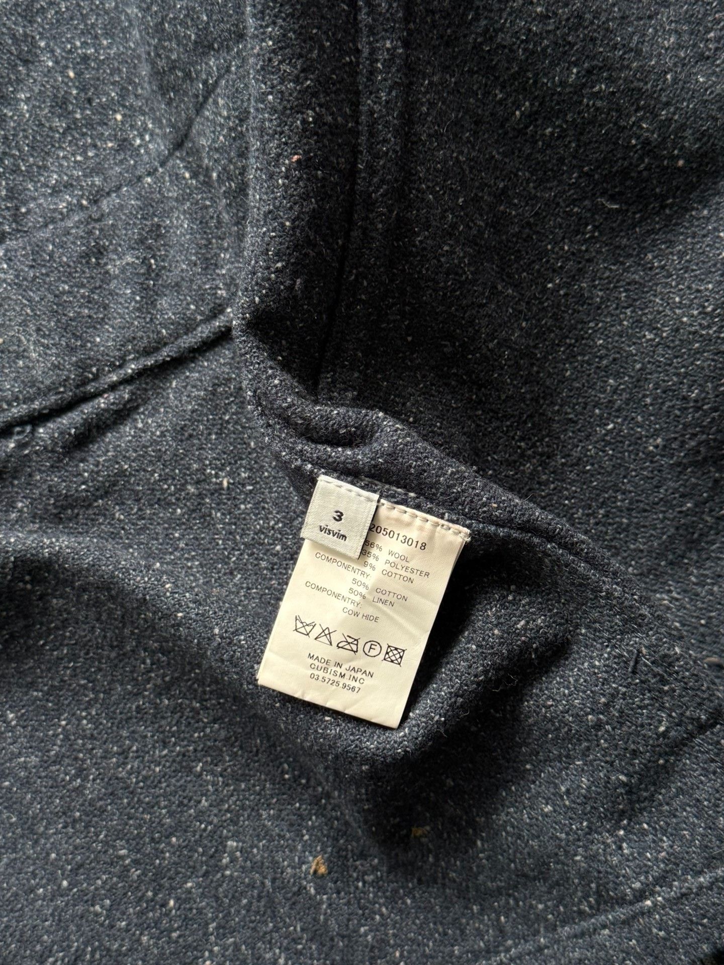 VISVIM 14AW Patchwork Leather Jacket