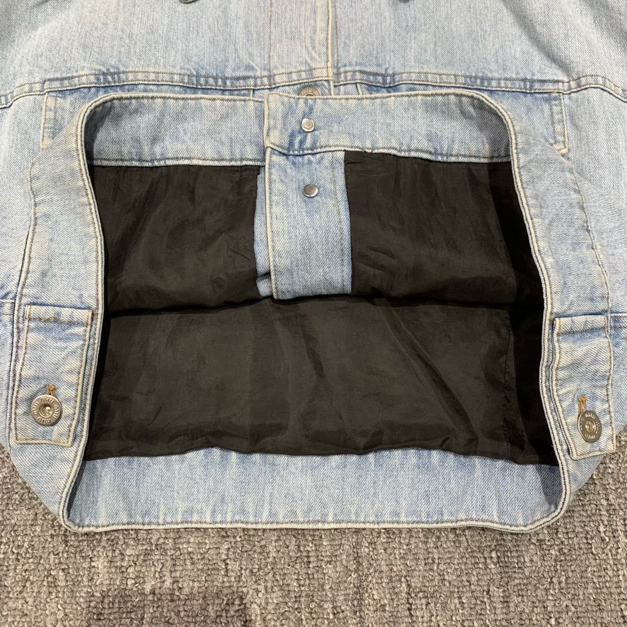 Miu Miu Miu Miu Cropped Denim Jacket Size S / US 4 / IT 40 - 9 Thumbnail