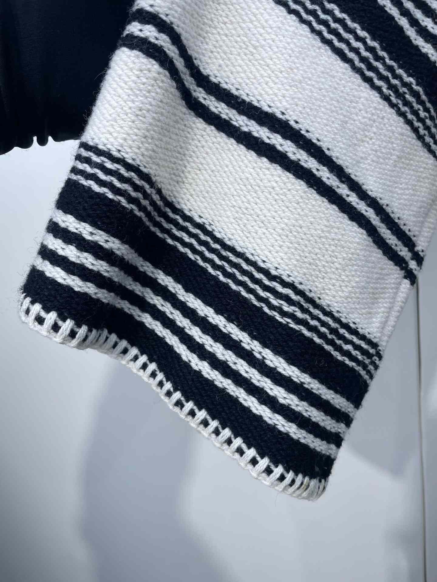 Dior Dior Color-Blocked Striped Knit Cardigan Size S / US 4 / IT 40 - 5 Thumbnail