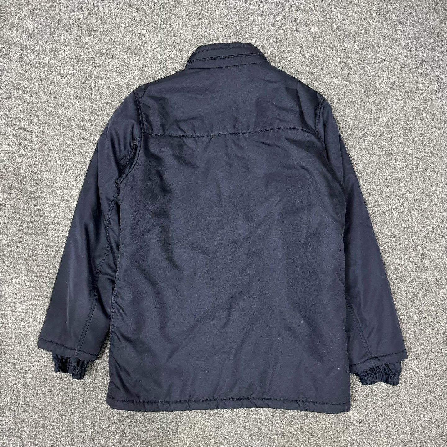 Prada Prada Navy Cotton Puffer Jacket Size US S / EU 44-46 / 1 - 2 Thumbnail