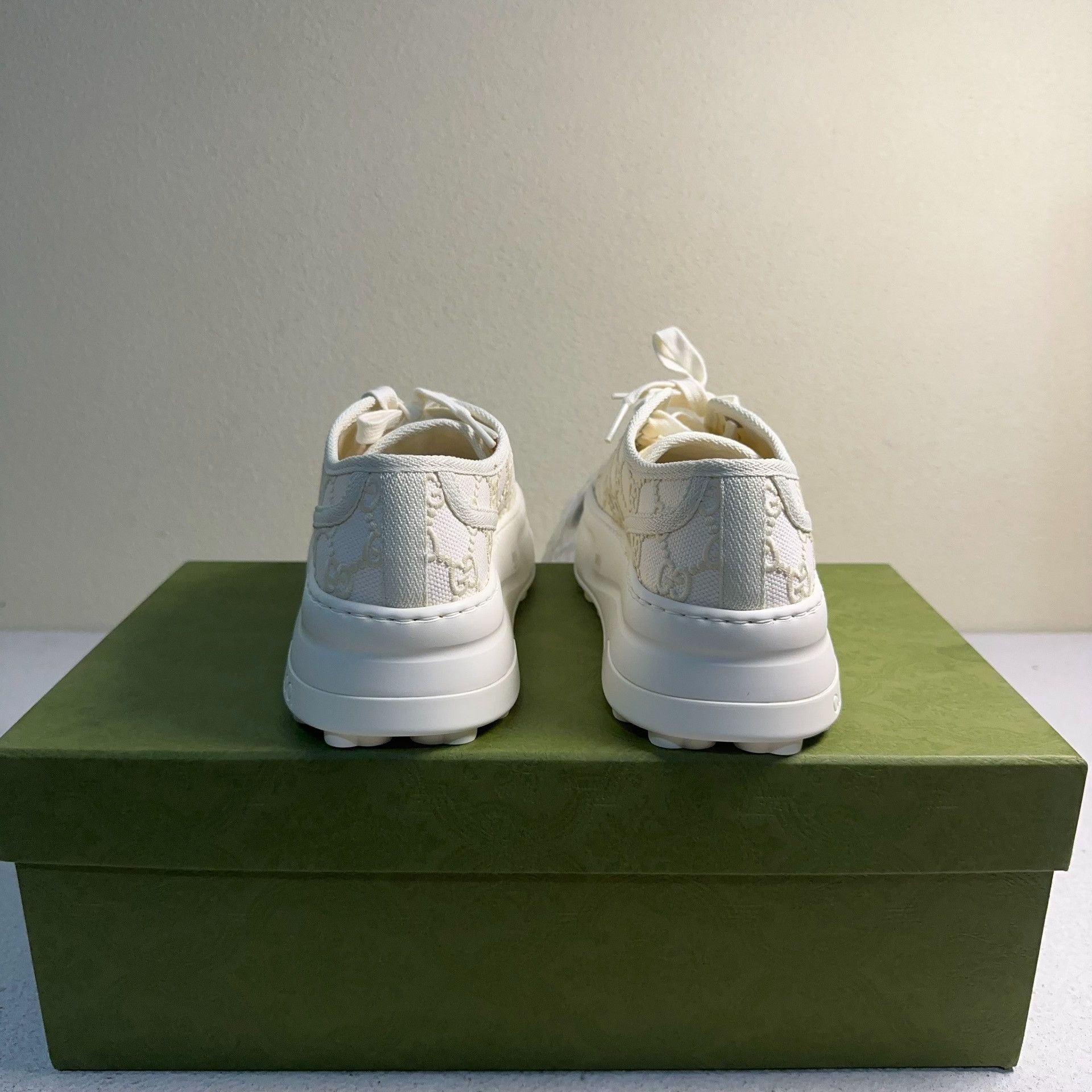 Gucci Gucci Tennis 1977 Platform Sneakers Size US 5.5 / IT 35.5 - 3 Thumbnail