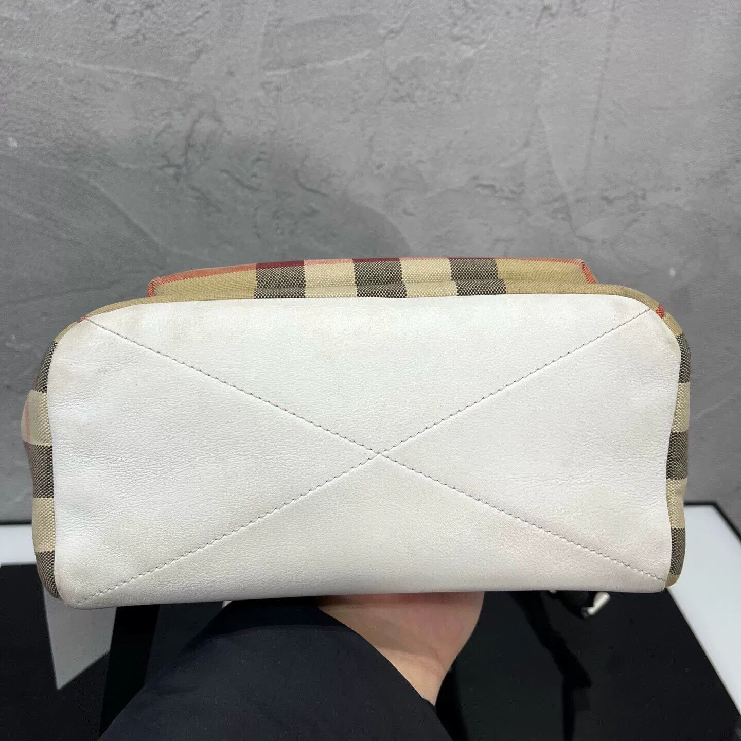 Burberry Burberry Classic Check Structured Backpack Size ONE SIZE - 9 Thumbnail