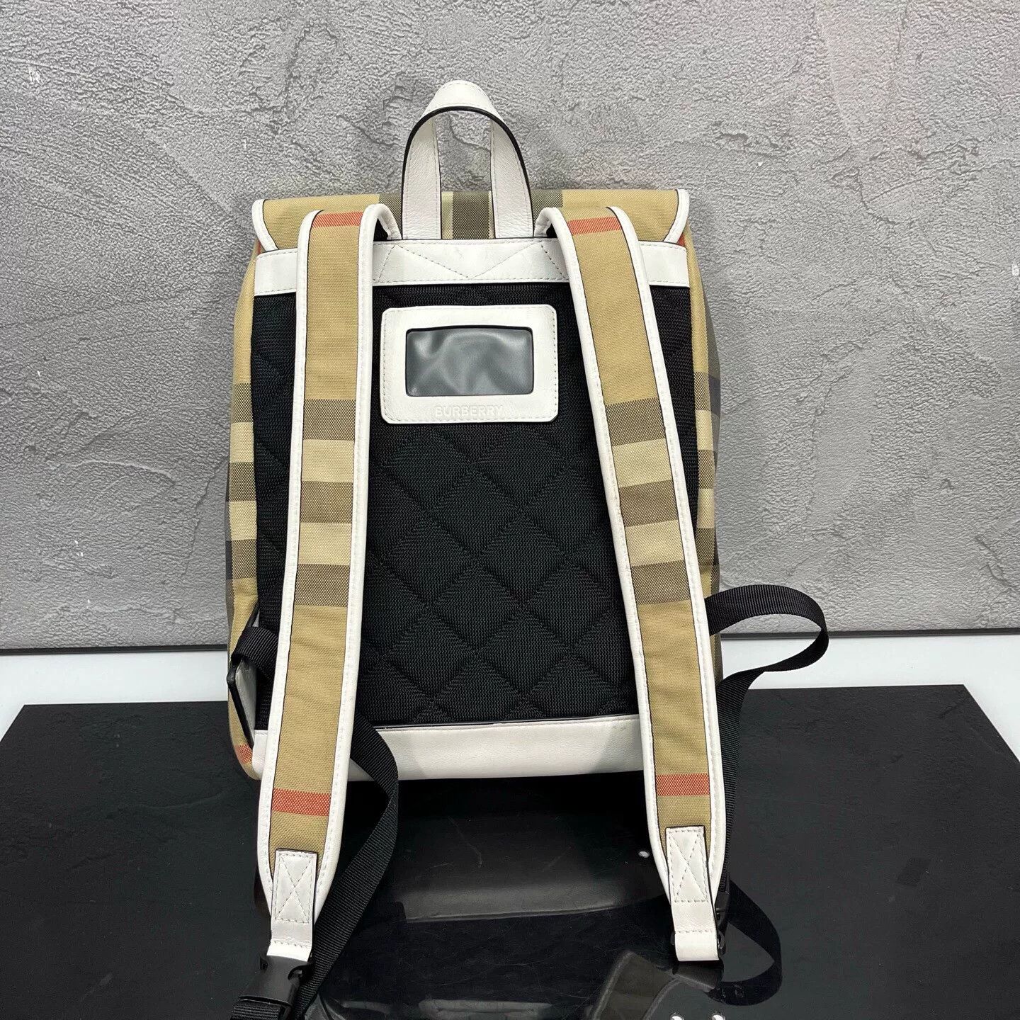 Burberry Burberry Classic Check Structured Backpack Size ONE SIZE - 5 Thumbnail