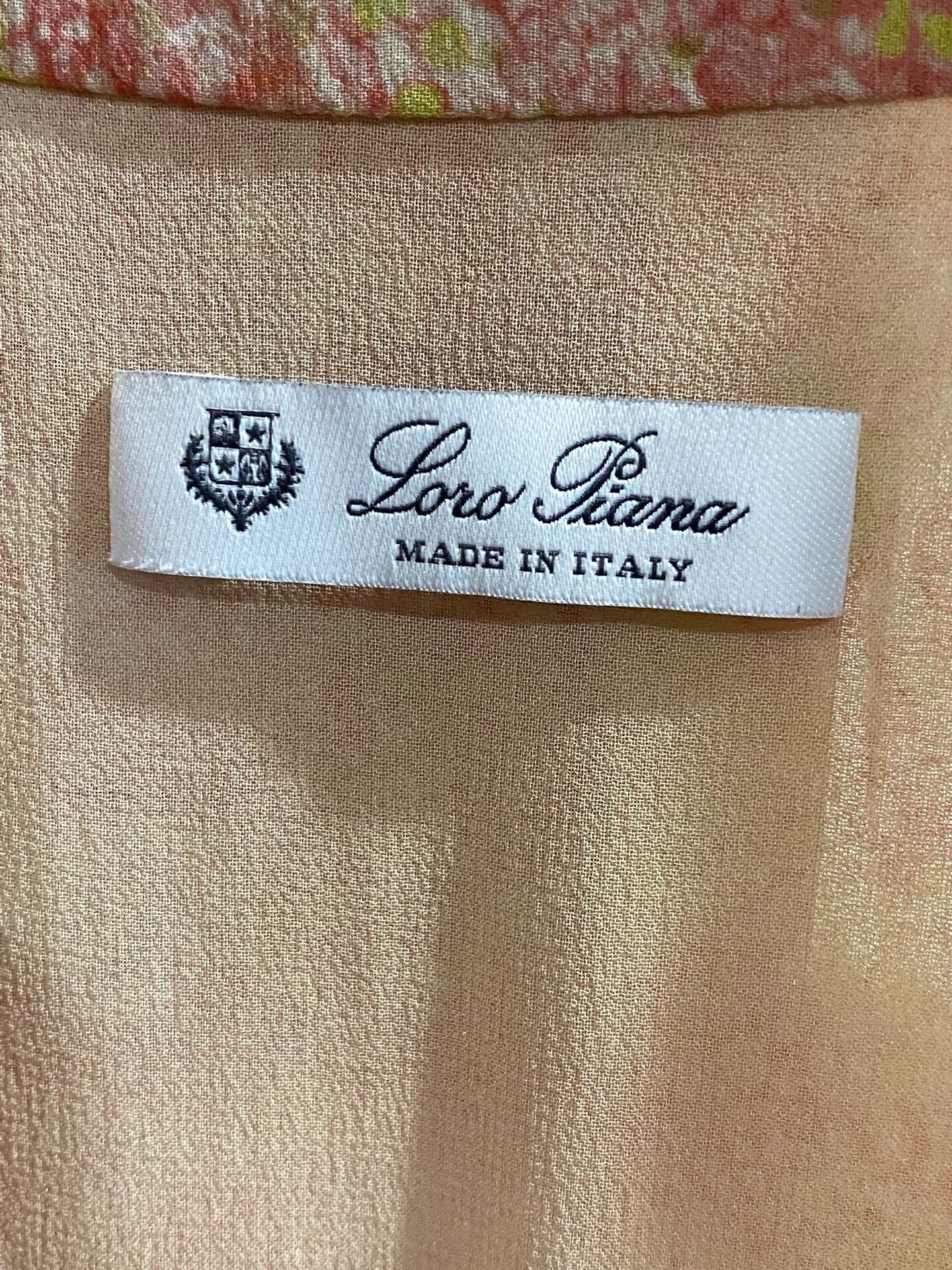 Loro Piana Loro Piana Light Pink Floral Dress Size S / US 4 / IT 40 - 3 Thumbnail